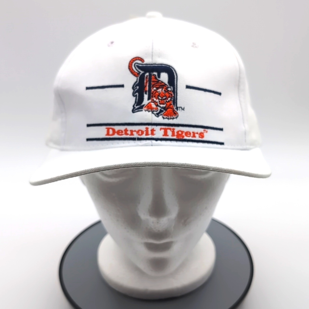 The Game| NWT Vintage MLB Detroit Tigers White Sports Cap Snap Back